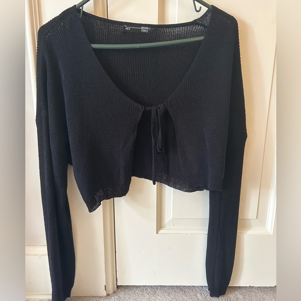 Black sweater
